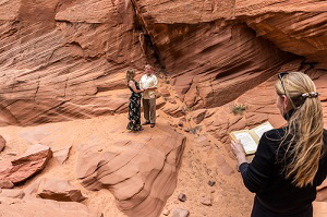 Antelope Canyon Wedding Officiant